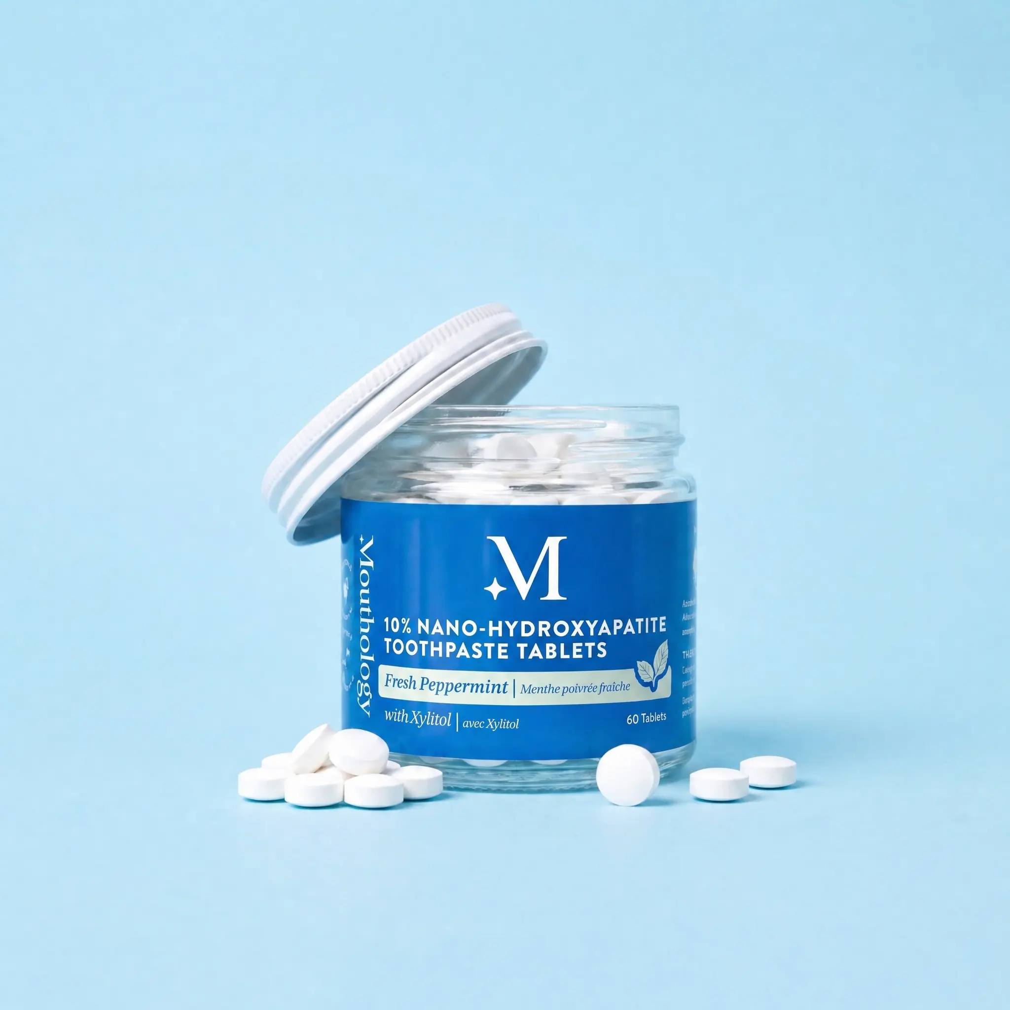 10% Nano Hydroxyapatite Toothpaste Tablets – Fluoride Free Sensitivity Relief 10% Nano Hydroxyapatite Toothpaste Tablets – Fluoride Free Sensitivity Relief