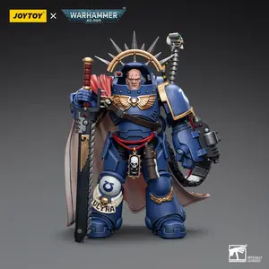 JOYTOY Warhammer 40k 1/18 Action Figures Anime Ultramarines Captain in Gravis Armour