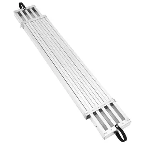GARVEE 6-9FT Telescoping Aluminum Work Plank with 4400lbs Capacity, Skid-Proof Platform, and Extension for Scaffolding and Ladder Access