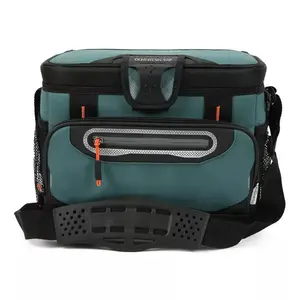Deep Freeze Zipperless Hardbody 8qt Cooler - Adjustable shoulder strap with anti-slip shoulder pad portable cooler