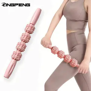 Leg Massage Roller for Yoga and Muscle Relaxation, Roller Massager for Legs and Arms Workout, Essential Gym Accessory, Muscle Roller Stick