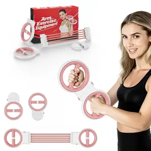 3-IN-1 Forearm Strength Trainer - All-in-One 360° Rotator Burn Machine, Detachable Dumbbells & Chest Expander, Arm Exercise Equipment Adjustable Resistance, Portable Shoulder Strength Training for Upper Body Training；Dorm-friendly strength builder