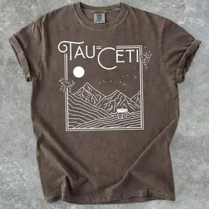 Tau Ceti And Rocky Vintage T-Shirt, Project Hail Mary Rocky Inspired Sci Fi Shirt, Grumpy Rocky Shirt, Bookish Comfort Colors Gift