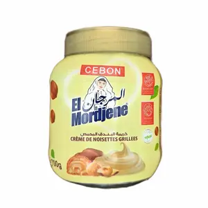 CEBON El Mordjen Hazelnut Spread - Crème de Noisettes Grillées 700g - Authentic Algerian Flavor
