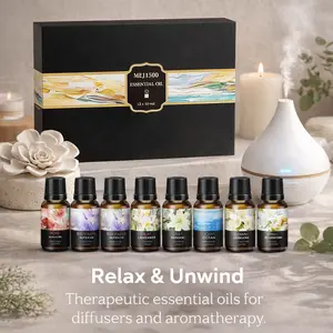 Essential Oils for Diffuser | Aromatherapy Oil Set 10ml