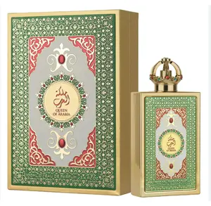 Lattafa Queen of Arabia EDP Perfume 3.4oz 100ml - Radiant Sun-Kissed Fragrance with Coconut & Salt Top Notes Arabian Deep