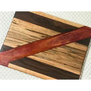 Cutting Board with epoxy accent