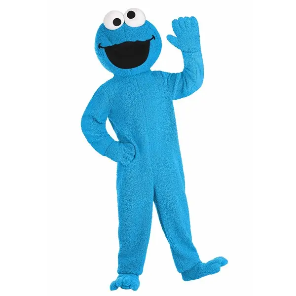 Adult Cookie Monster Mascot Costume