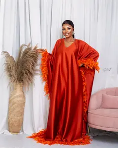 Feeling Rich Feather Kaftan