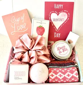Valentines Day Gift | Valentines Spa Gift for Girlfriend | Valentines Gift Box for Friend | Girlfriend Gift | Valentines gift Basket