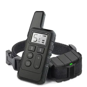 Dog Training Collar with Remote 1650ft Range Rechargeable IPX67 Waterproof E-Collar 3 Modes Beep Vibration Shock for Small Medium Large Dogs Behavior Aid