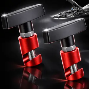 2PCS Hood Strut Clamp, 0.43 Car Hood Lift Support Retaining Clip, Universal Hood Prop Rod Clamp for Car Hood, Trunk & Tailgate