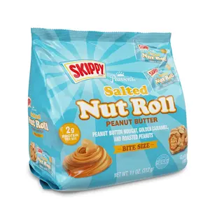 Pearson's SKIPPY® Peanut Butter Salted Nut Roll | Peanut, Caramel, Peanut Butter Candy | 11 oz. Bag |Bulk, Individually Wrapped