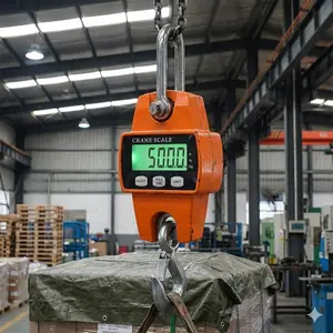 Portable Handheld Digital Heavy Duty Crane Scale, 660 lbs High Precision, Waterproof & Shockproof Aluminum Alloy Case for Logistics, Transport, Outdoor Jobs, Fishing, Hunting, Farm, and Commercial Weighing.
