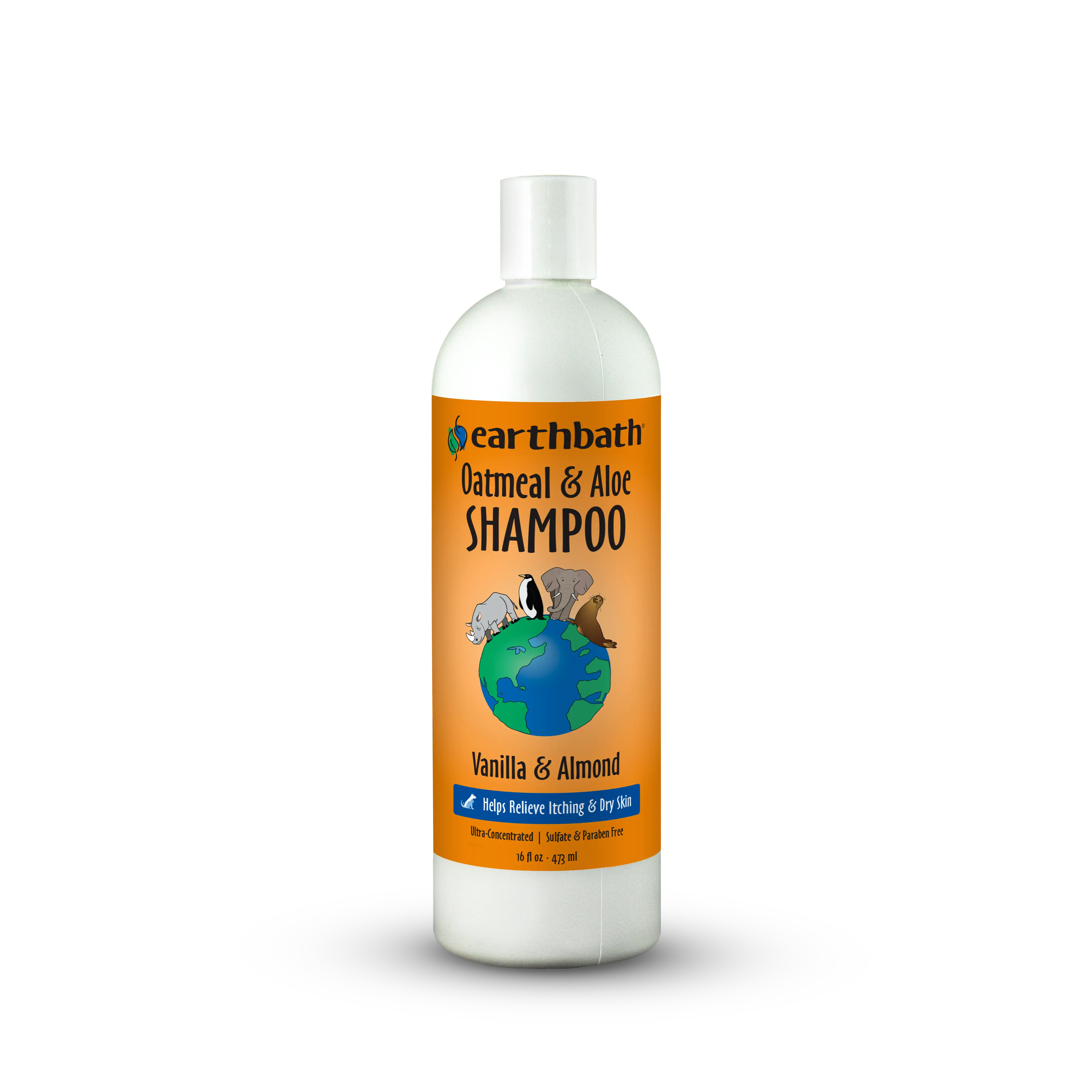 Oatmeal & Aloe Itch Relief Shampoo - Vanilla & Almond