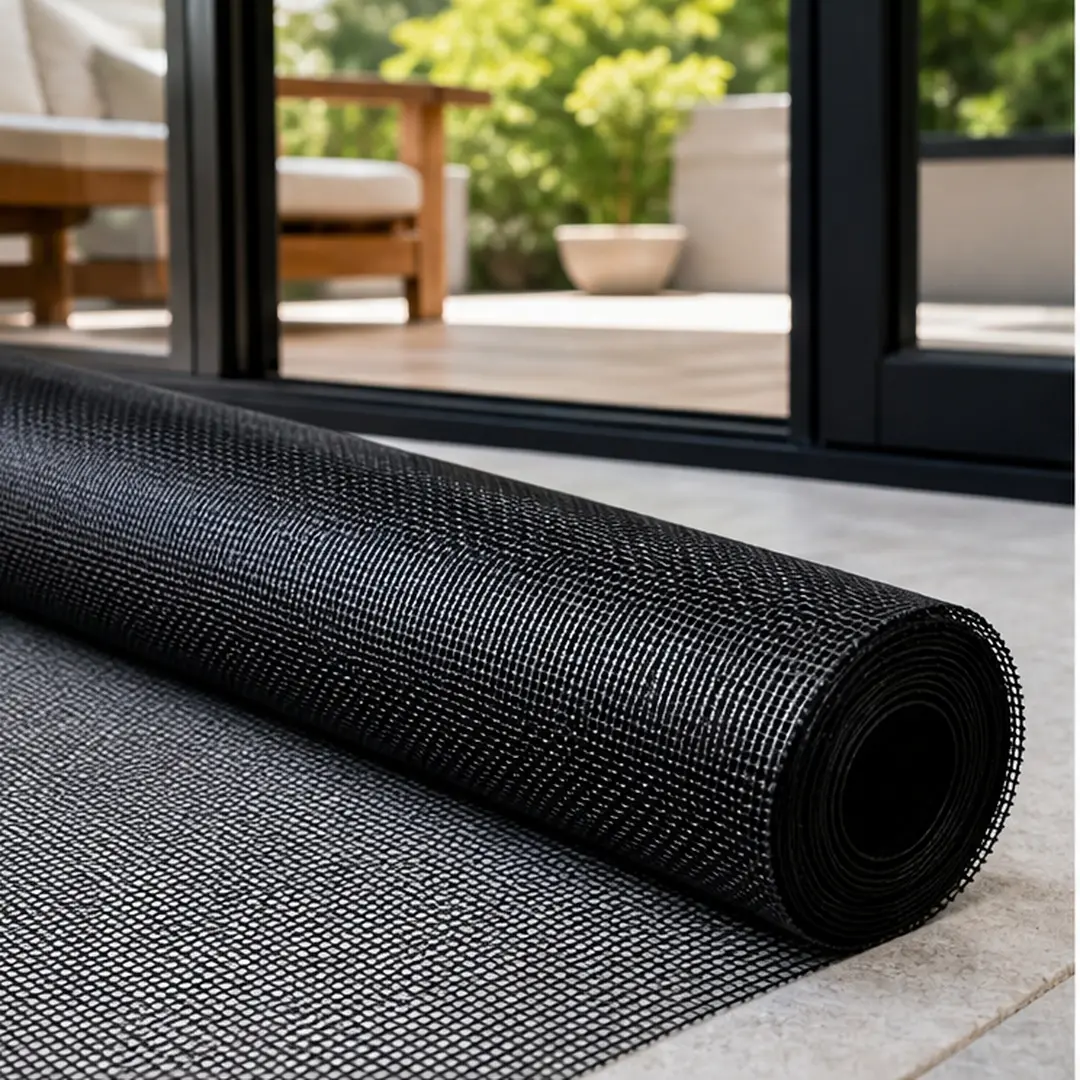 36in x 48ft 304 Stainless Steel Window Screen Roll Black High Transparency Mesh Replacement for Doors Patios Porches DIY Cut to Size Easy Install Durable Metal Insect Screen for Home Garden, Black Color Options, Stainless Steel Material
