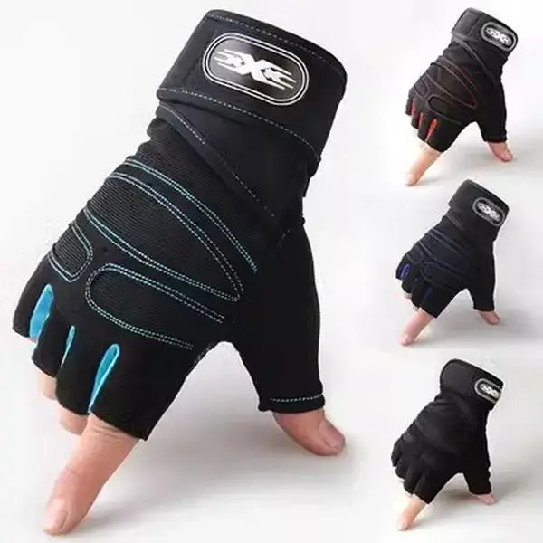 Workout Gloves, Gym Gloves for Men, Wrist Wraps Lifting Wrist Wraps Gloves for Working Out, Hand Out Gloves Fitness Gloves Full Palm Protection