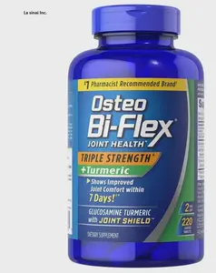 Osteo Bi-Flex Triple Strength with TURMERIC / 220 ct. / NEW & SEALED 4/28