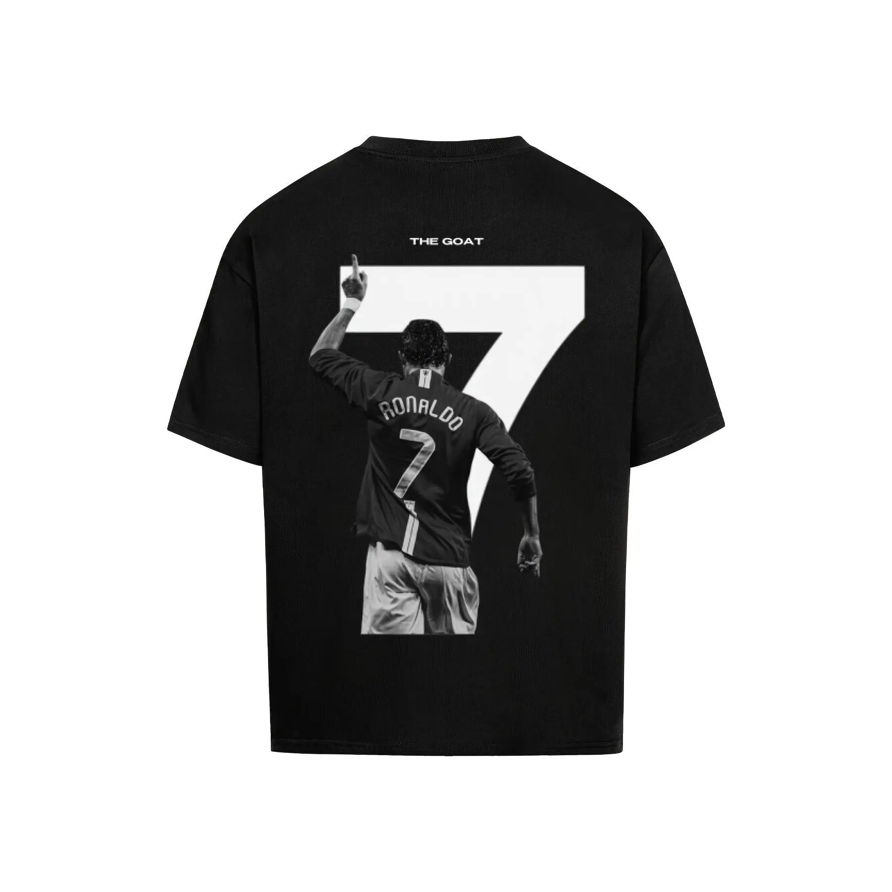 CR7 Comfortable Cotton Men'S Round Neck Short Sleeves T-shirt 180g