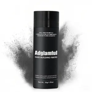 Adglamful 30g Hair Thickening Fiber Powder - Unisex, Easy To Use for Treating Hair Loss, Thinning Hair, Covering Hairlines, and Enhancing Hair Volume & Thickness. Ideal for Dates, Outdoor Activities, and More. hair  thickening  powder fuller look shadow v