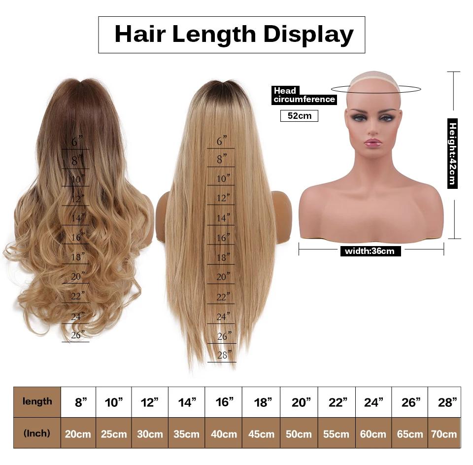 Loni Plus C-DWY New Technology! Bionic Silk Top 24-Inch Long Wave Light Brown Glueless Synthetic Wig with Bangs for Women High-Quality Premium Fiber Easy Wear Comfortable Fit