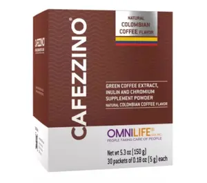 OML CAFEZZINO Coffee | Box With 30 packets of 0.18 oz NATURAL COLOMBIAN Flavor