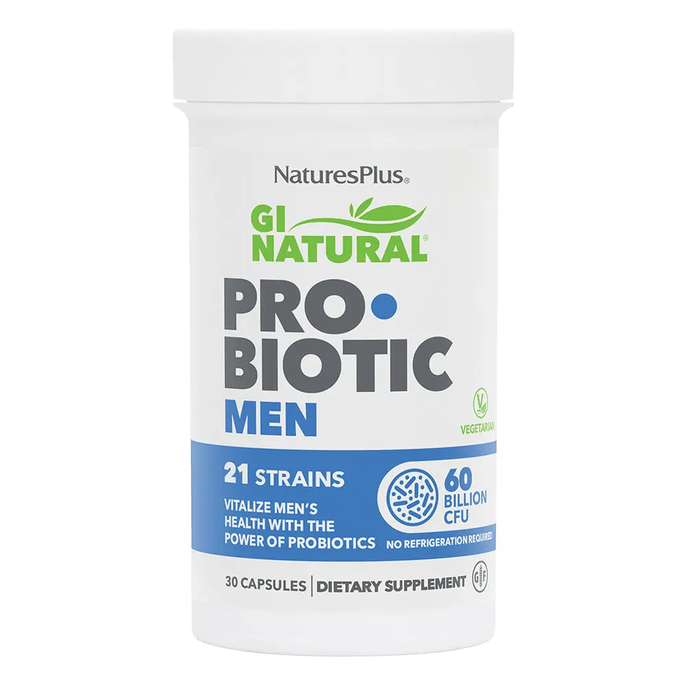 GI Natural Probiotic Men By NaturesPlus - Dietary Supplement