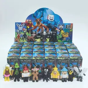 24-Piece Forest Night Doll Blind Box Set, Keychain Figurines Toy Hanging Decoration Gift, Collectible Surprise Boxes for Kids & Adults, Random Surprise Set, Figurine