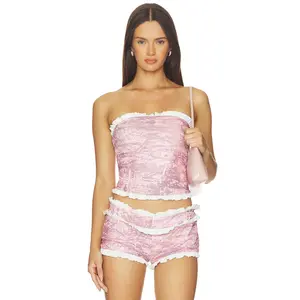 BY.DYLN x REVOLVE Luneth Top in Rose Quartz