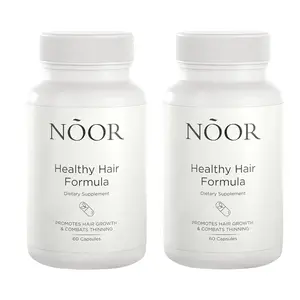 2-Pack NOOR Healthy Hair Formula - NOOR Hair Capsules For Healthy Hair - 120Caps