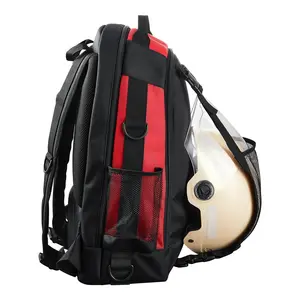 Welding Backpack 25.2L Welder Backpack for Tools and Helmet 1680D High Density Polyester Extreme Gear Pack with Helmet Bag Multi Purpose Gear Storage Bag for Welding Outdoor Camping Hiking