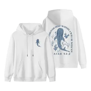 Whale Shark Graphic Unisex Hoodie Beachy Sweatshirt T-Shirt Long Sleeve Hot Trend for Men and Women Perfect Gift for Fans Stylish and Comfortable Wear