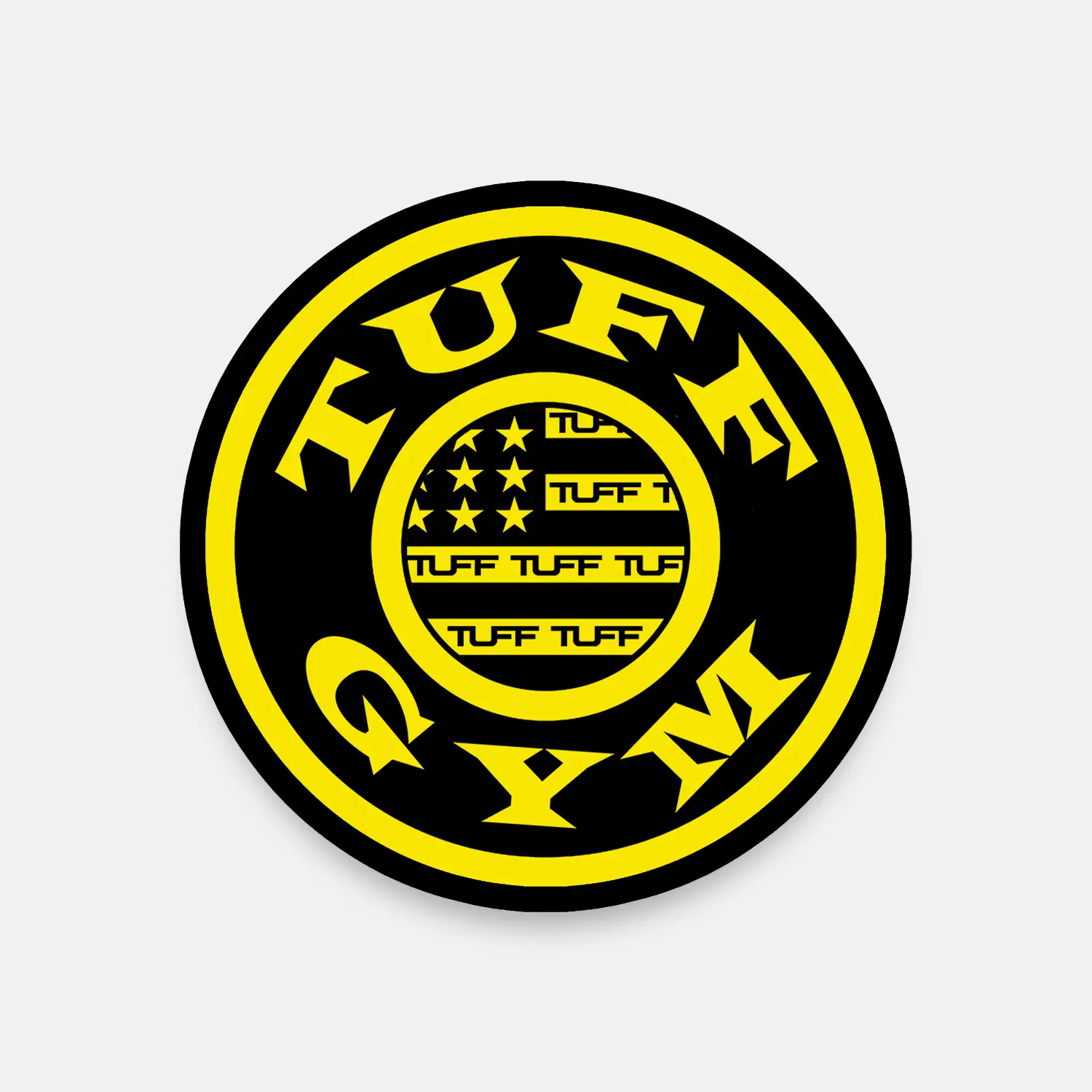 TUFF Gym Sticker TUFF Gym Sticker