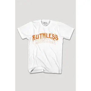 Ruthless Hustle Tee (Orange Logo) Ruthless Hustle Tee (Orange Logo)