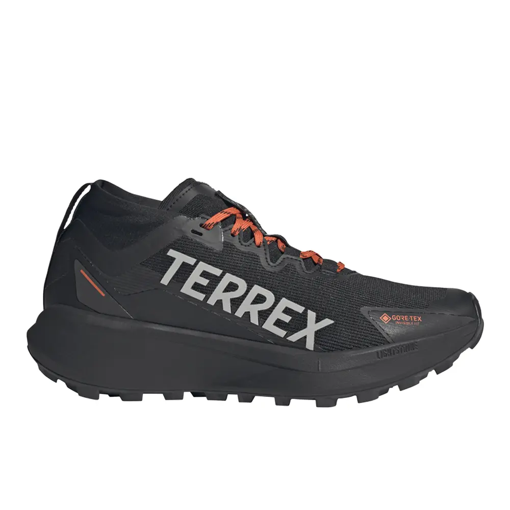 adidas Mens Terrex Agravic Gtx Trail Running Sneakers Shoes - Black