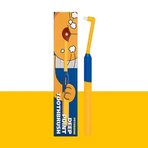 PETHROOM Deep Point Toothbrush for Cats and Dogs