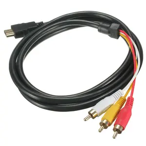 HDMI Male To 3 RCA Video Audio AV Component Converter Adapter Cable HDTV 1080