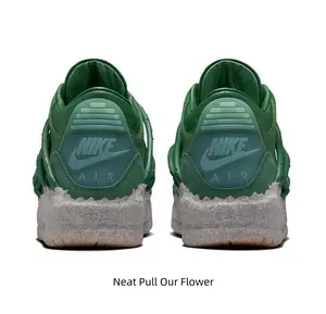 Deep Green Retro Mid-Top Sneakers – Bold Streetwear Style for Men & Women