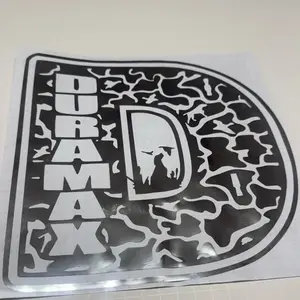 Duramax Camo Truck Decal - Premium Colored Permanent Vinyl, Holographic & Metallic Options, Customizable, 1-3 Days Processing, Transfer Tape Included, All Seasons Car Exterior Sticker (Refund Only for Intact Returns)