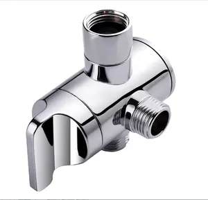 3-Way Shower Head Diverter Valve for Handheld and Fixed Shower Heads