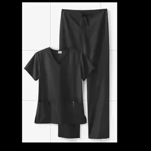 Black flare bottom set