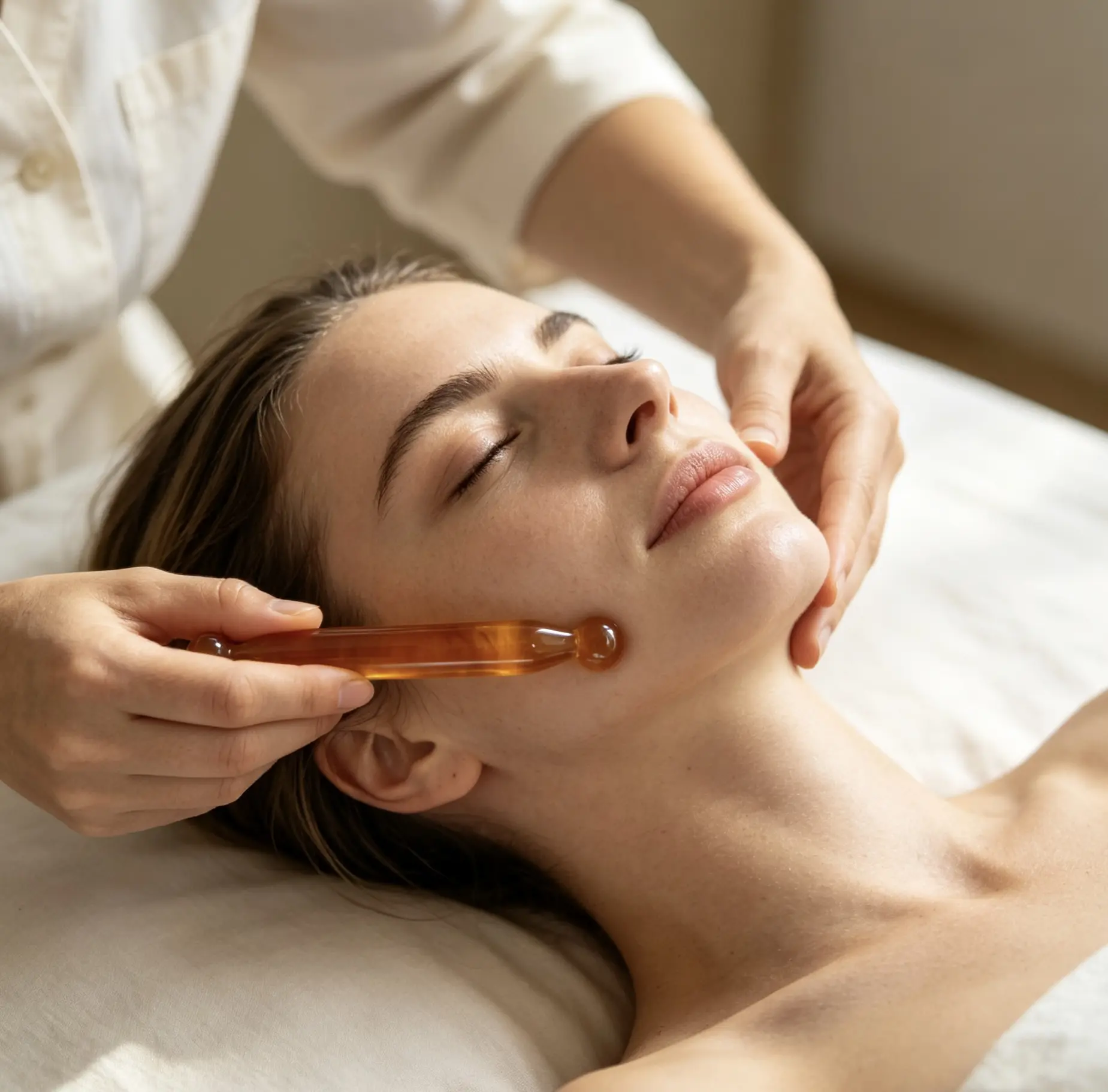 Portable beauty stick for use both at home and when going out