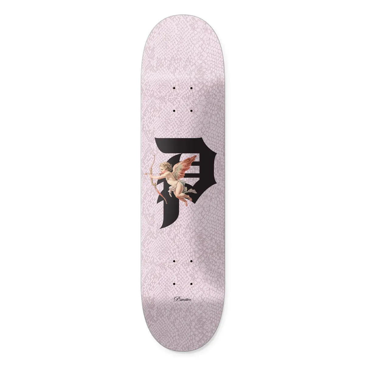 Shooter Dirty P Skateboard Deck with Holographic Foil - 8.5” x 32”, 7 Ply Maple, 14.3” Wheelbase, Digital Print, Medium Concave, North American Hard Rock Maple