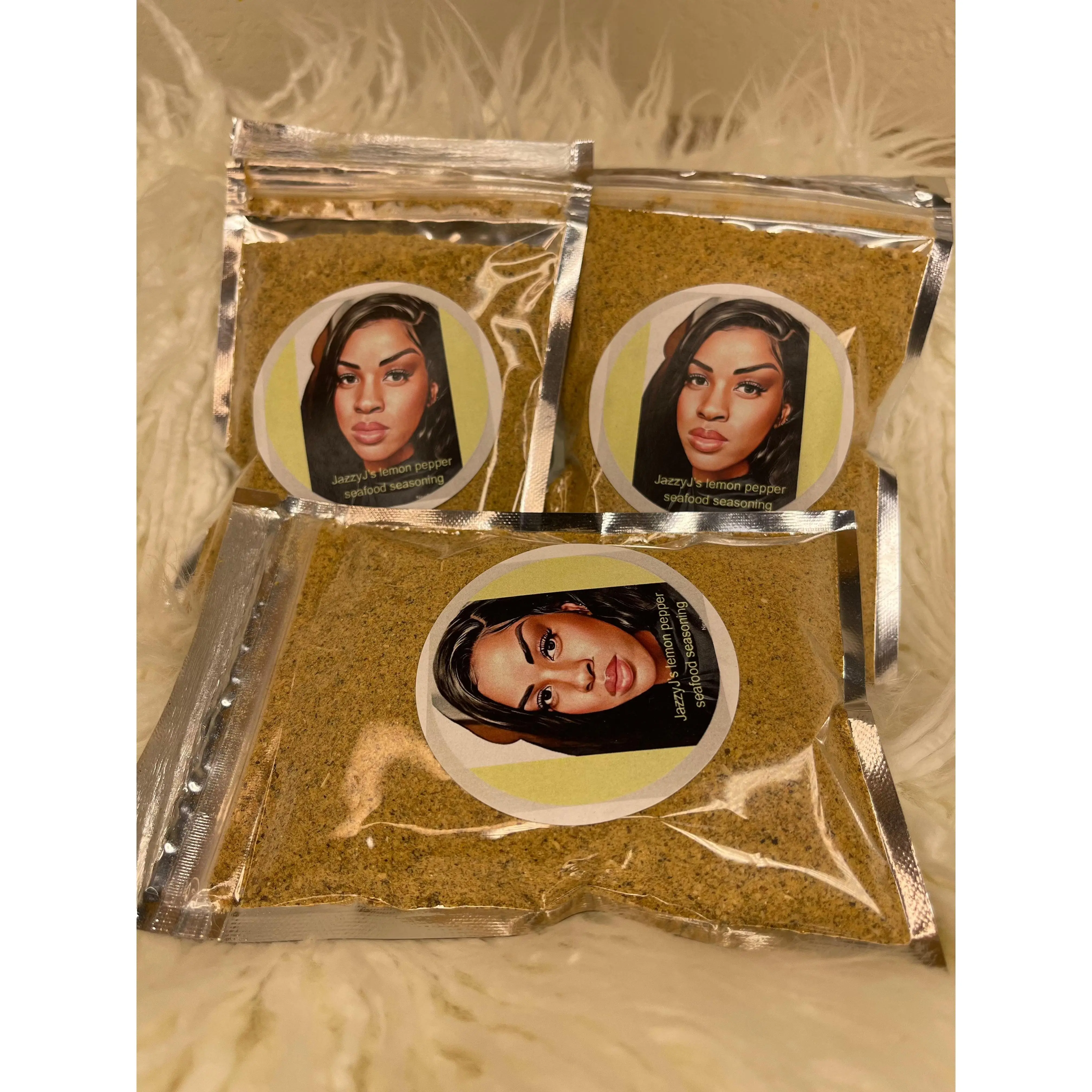 JazzyJ’s lemon pepper, seafood seasoning 🍋1pack