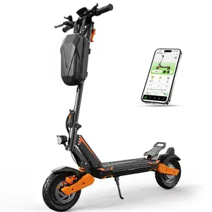 Dual Motor Electric Scooter Adults 1600W Off-road E-Scooter 32MPH 35Miles W/ APP
