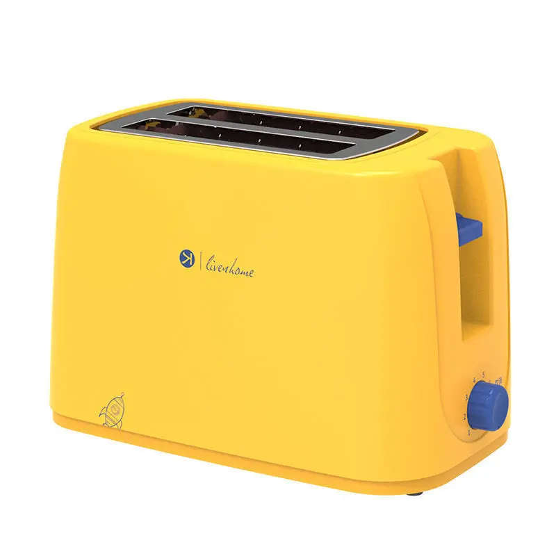 Household Compact Fully-Automatic Mini Toaster - 27x17cm Lightweight Multifunctional Sandwich & Breakfast Maker, Low Power, Energy Efficient, Heat Insulating, Food-Grade Non-Stick Liner, Built-In Overheating Protection for Family Casual Snack Production