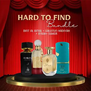 Hard To Find Perfume Bundle #2 - Bint Al Amal, Lailatun Hadiyah, Ifrah & Saher 100ml each