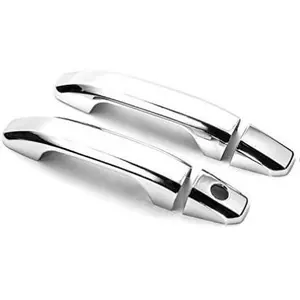 Sizver Chrome Door Handle Cover for 2014-2018 Chevy Silverado 1500 ^2 Door Model^