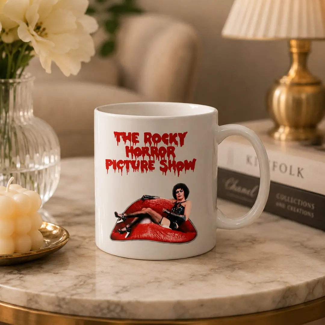 The Rocky Horror Picture Show Retro Coffee Mug, Vintage Old Movie Mug
