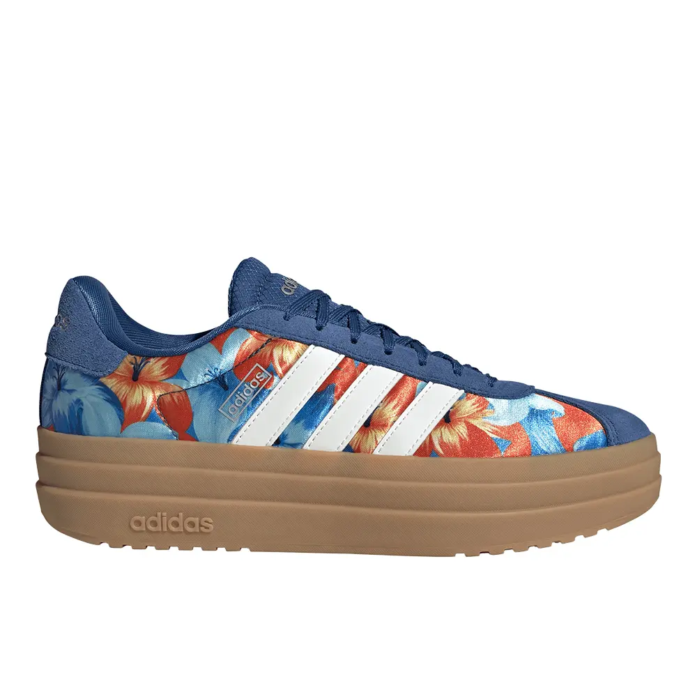 adidas Womens Vl Court Bold Sneakers Shoes Casual - Blue adidas Womens Vl Court Bold Sneakers Shoes Casual - Blue